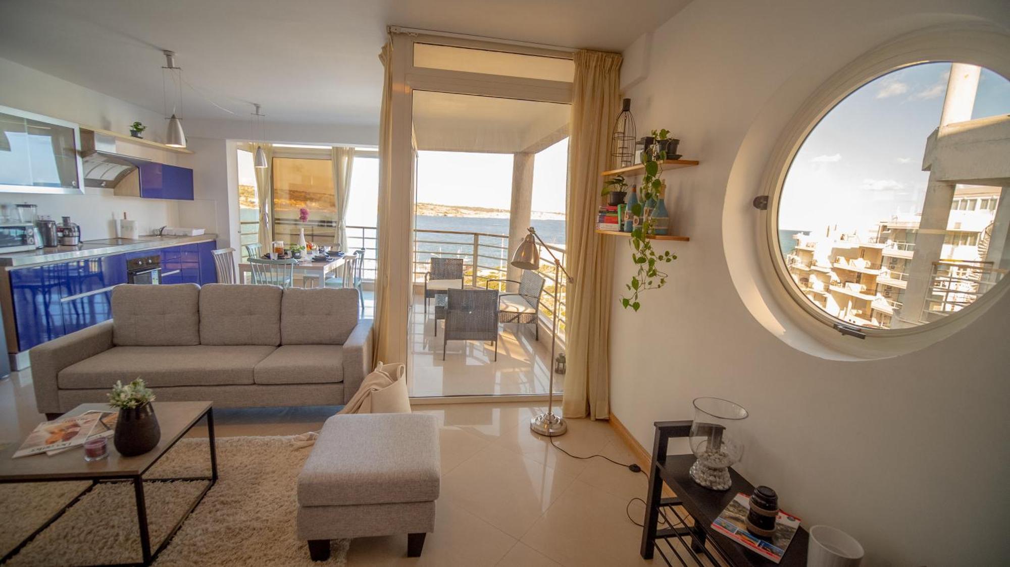 Mellieha Bay 3 Bedroom Apartment "Coastal Comfort" エクステリア 写真